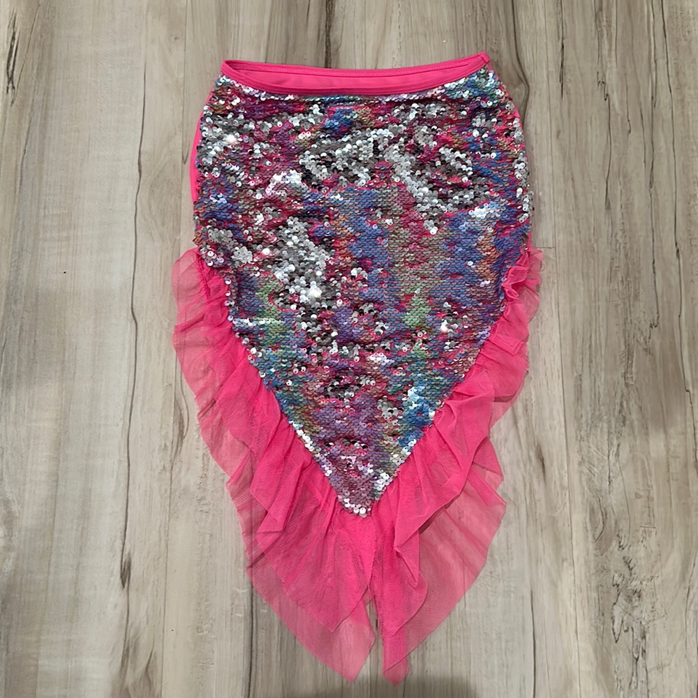 Mermaid Sequin Tail Swim Skirt